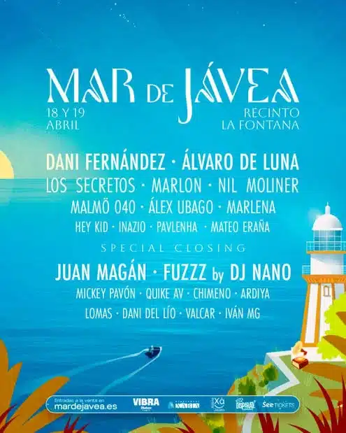 Cartel de Mar de Jávea Festival 2025
