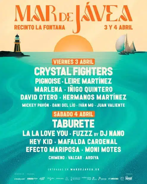 Cartel de Mar de Jávea Festival 2026