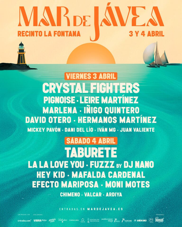 Cartel Mar de Jávea 2026